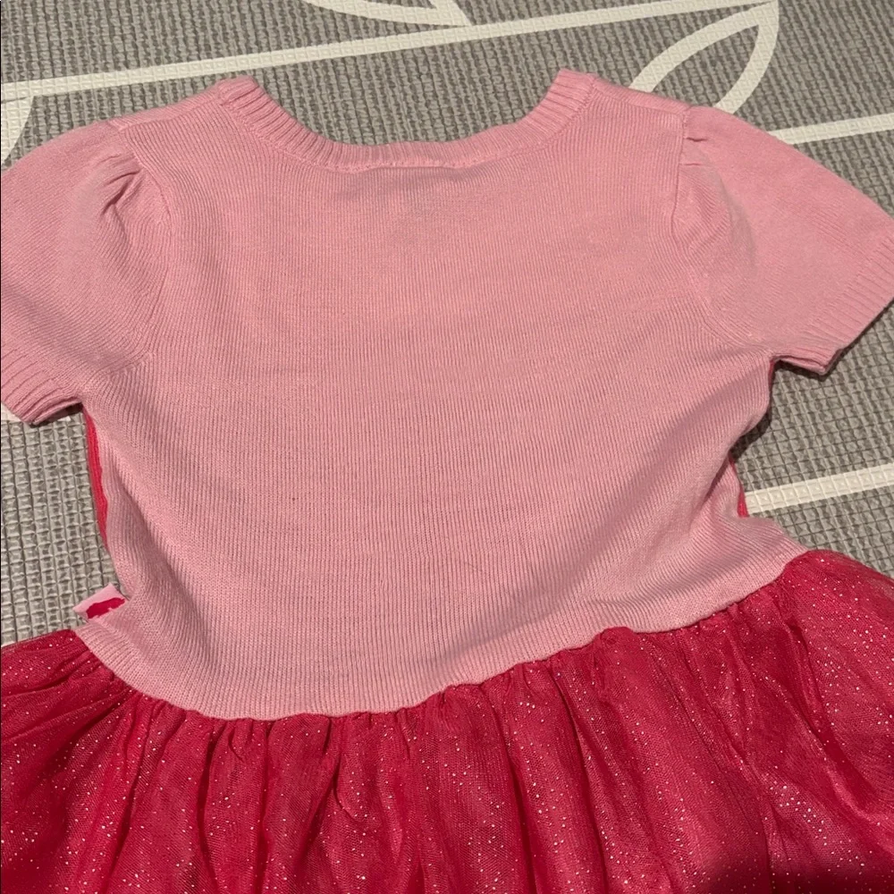 Disney Princess Sleeping Beauty Aurora Pink Cosplay Sweater Play Dress Costume - Picture 5 of 5